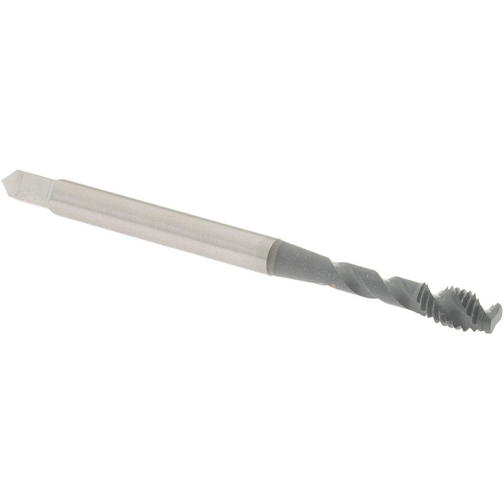 OSG 8003602 #4-40 UNC, 2 Flute, 50&deg Helix, Bottoming Chamfer, elektraLUBE Finish, High Speed Steel Spiral Flute STI Tap