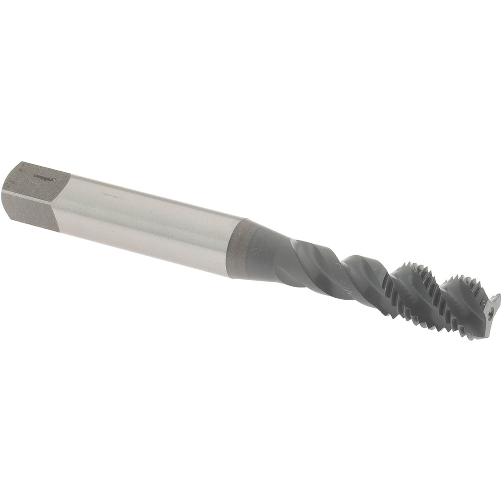 OSG 8012102 1/4-28 UNF, 3 Flute, 50&deg Helix, Bottoming Chamfer, elektraLUBE Finish, High Speed Steel Spiral Flute STI Tap