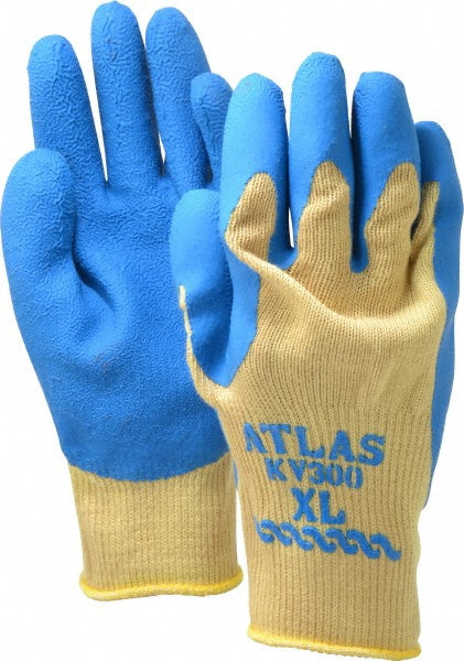 SHOWA KV300XL-10 Cut & Abrasion-Resistant Gloves Size XL, ANSI Cut A3, Rubber, Kevlar