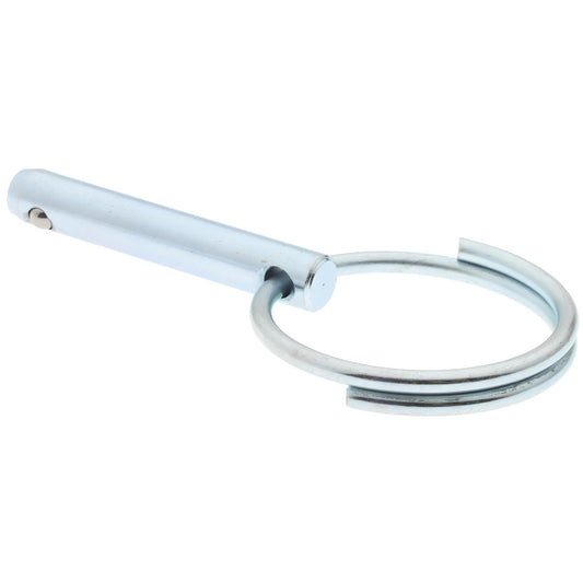 Gibraltar mqr-1005 3/16" Pin Dia, 1" Long, Zinc Plated Steel Ball Lock Hitch Pin
