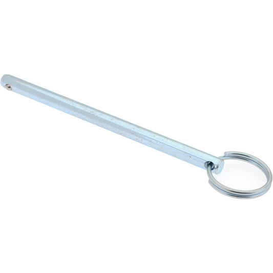 Gibraltar mqr-1072 1/4" Pin Dia, 4" Long, Zinc Plated Steel Ball Lock Hitch Pin