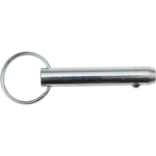 Gibraltar MQR-1249 1/2" Pin Dia, 2-1/2" Long, Zinc Plated Steel Ball Lock Hitch Pin