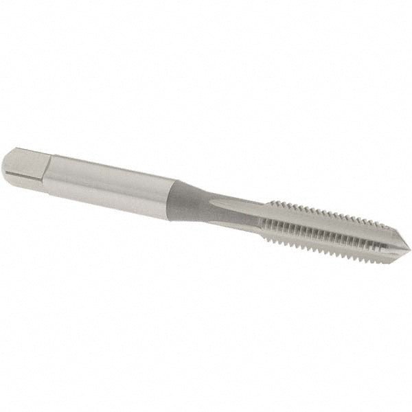 OSG 1660300 Straight Flute Tap 1/4-28 UNF, 4 Flute, Plug Chamfer, 3B Class of Fit, High-Speed Steel, Bright/Uncoated Finish