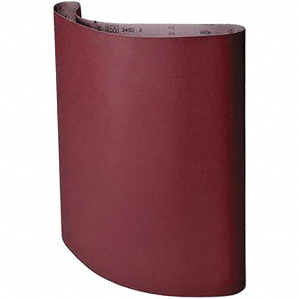 3M 7010292492 Abrasive Belt  37" Wide, 75" OAL, 120 Grit, Aluminum Oxide