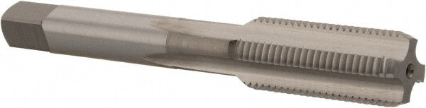 OSG 1662000 Straight Flute Tap 1/2-20 UNF, 4 Flute, Bottoming Chamfer, 3B Class of Fit, High-Speed Steel, Bright/Uncoated Finish