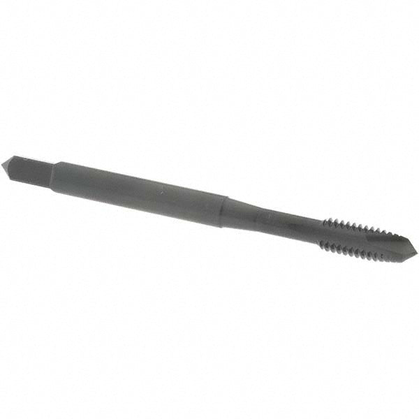 OSG 1592801 Spiral Point Tap #8-32 UNC, 2 Flutes, Plug Chamfer, HSS, Steam Oxide Coated
