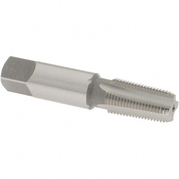 OSG 1310100 Standard Pipe Tap 1/8-27, NPT, 4 Flutes, High Speed Steel, Bright/Uncoated