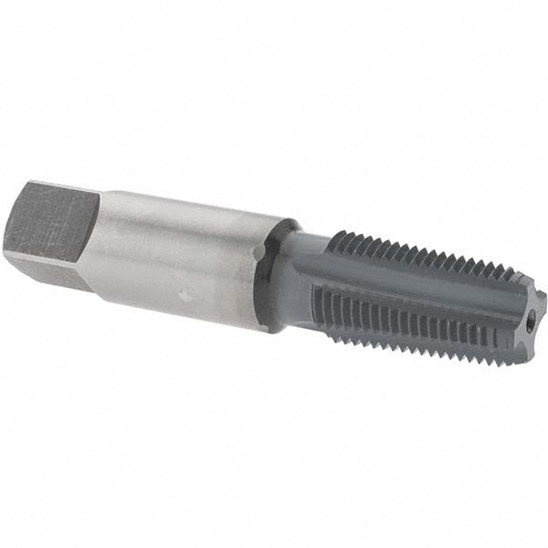 OSG 1310102 Standard Pipe Tap 1/8-27, NPT, 4 Flutes, High Speed Steel, elektraLUBE Finish