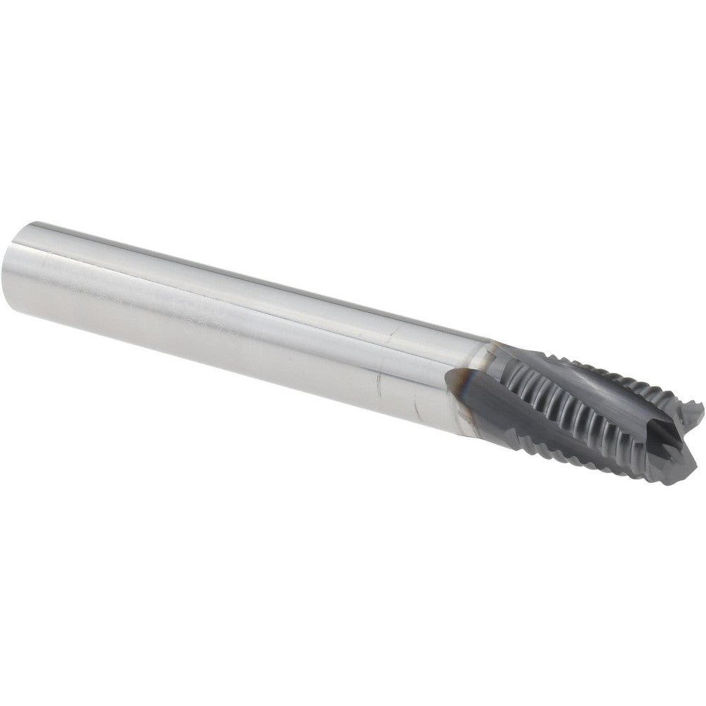 Seco 17004662 Roughing End Mill 1/4" Dia, 4 Flute, Fine Pitch, Single End, Solid Carbide