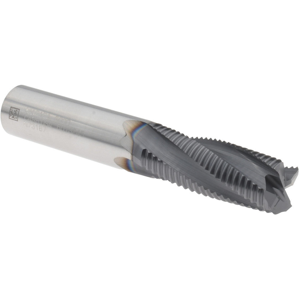 Seco 17004671 Roughing End Mill 1/2" Dia, 4 Flute, Fine Pitch, Single End, Solid Carbide