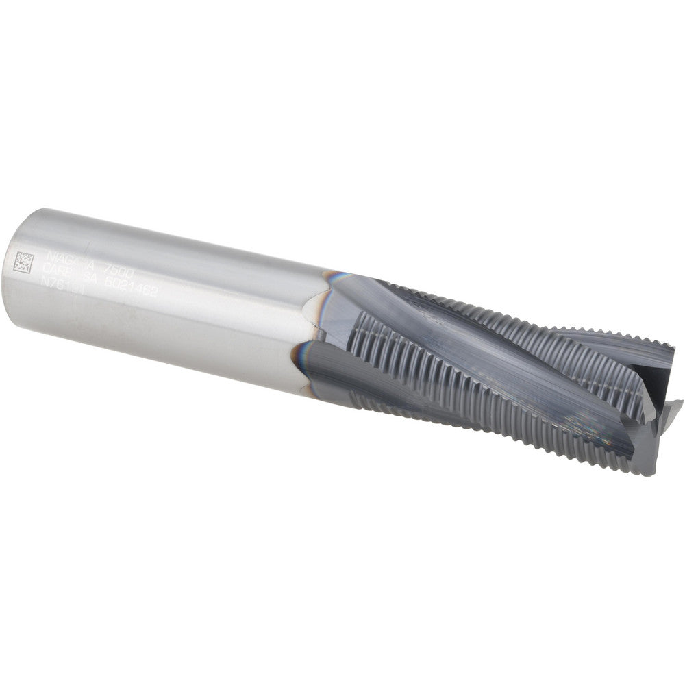 Seco 17004675 Roughing End Mill 3/4" Dia, 4 Flute, Fine Pitch, Single End, Solid Carbide