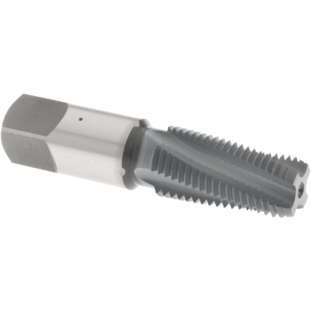 OSG 1251402 1/4-18 NPTF, 15&deg Helix, 4 Flutes, Bottoming Chamfer, elektraLUBE Finish, High Speed Steel, Spiral Flute Pipe Tap