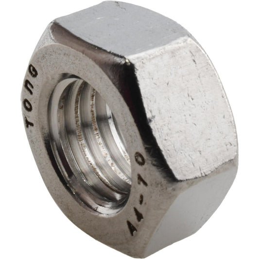 Value Collection HN4XX01400-010BX Hex Nut M14 x 2, Grade 316 & Austenitic Grade A4 Stainless Steel, Uncoated