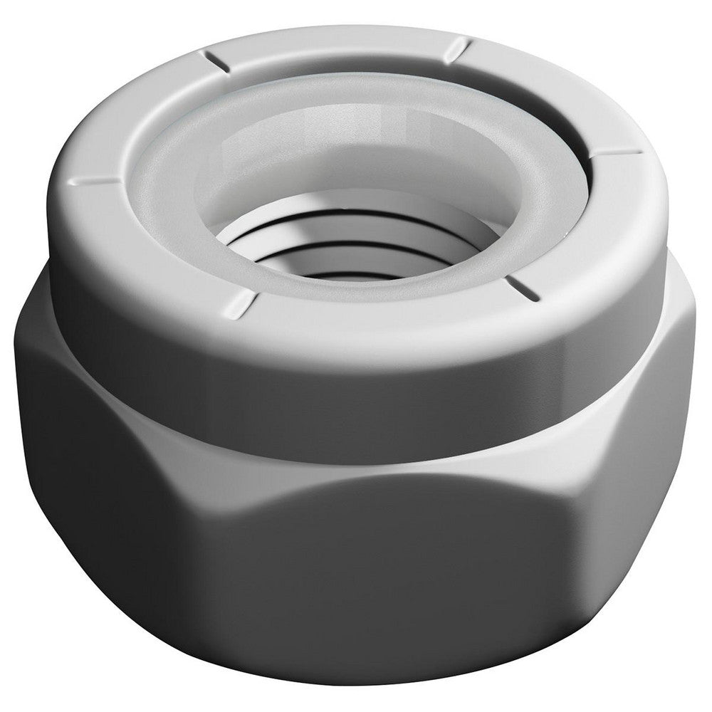 Value Collection C94629 Slotted Lock Nut 7/8-14, Grade 2 Steel, Zinc Finish