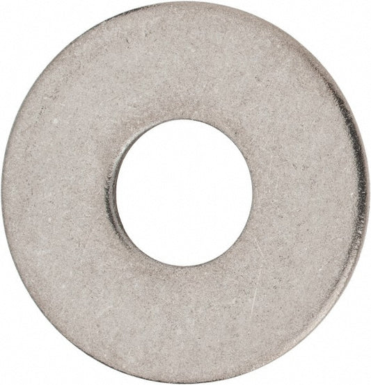Value Collection FW1X02000-010BX M20 Screw Fender Flat Washer Grade 18-8 Stainless Steel, Plain Finish