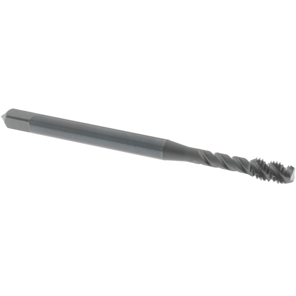 OSG 2218801 Spiral Flute Tap #10-32, UNF, 3 Flute, Modified Bottoming Chamfer, 2B Class of Fit, Vanadium High-Speed Steel, Oxide Finish
