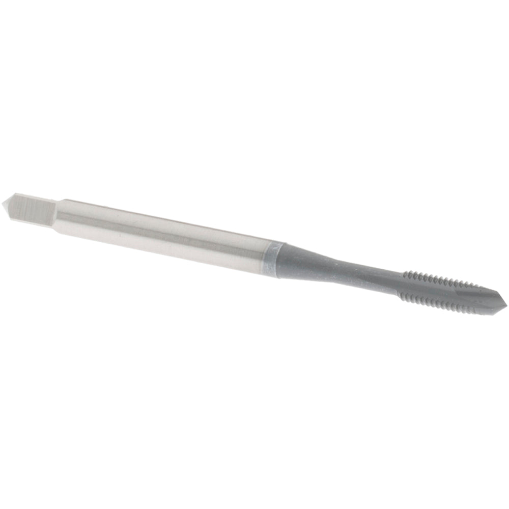OSG 1980102 Spiral Point Tap M3x0.5 Metric Coarse, 2 Flutes, Plug Chamfer, 6H Class of Fit, HSS, elektraLUBE Coated