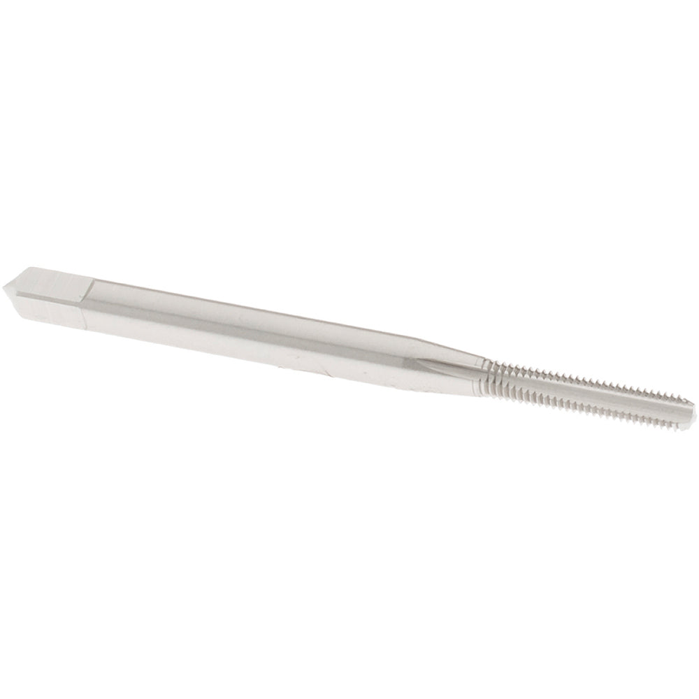 OSG 1972300 Straight Flute Tap M2.5x0.45 Metric Coarse, 3 Flute, Bottoming Chamfer, 6H Class of Fit, High-Speed Steel, Bright/Uncoated Finish