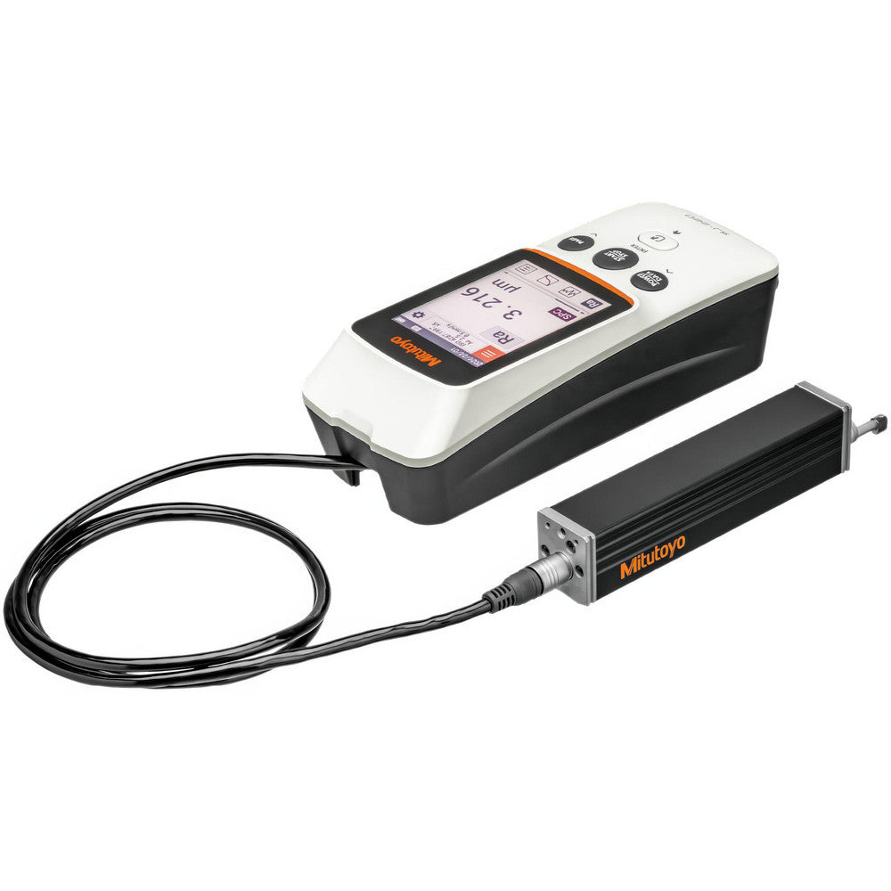 Mitutoyo 178-741-13 SJ-220 Surftest Portable Surface Roughness Tester P, R, DF R, 2Âµm Stylus Tip Radius