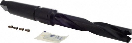Allied Machine and Engineering 24015H-004IS060 Indexable Spade Drill 15/16 to 15/16" Dia, 4-3/4" Max Depth, Helical Flute