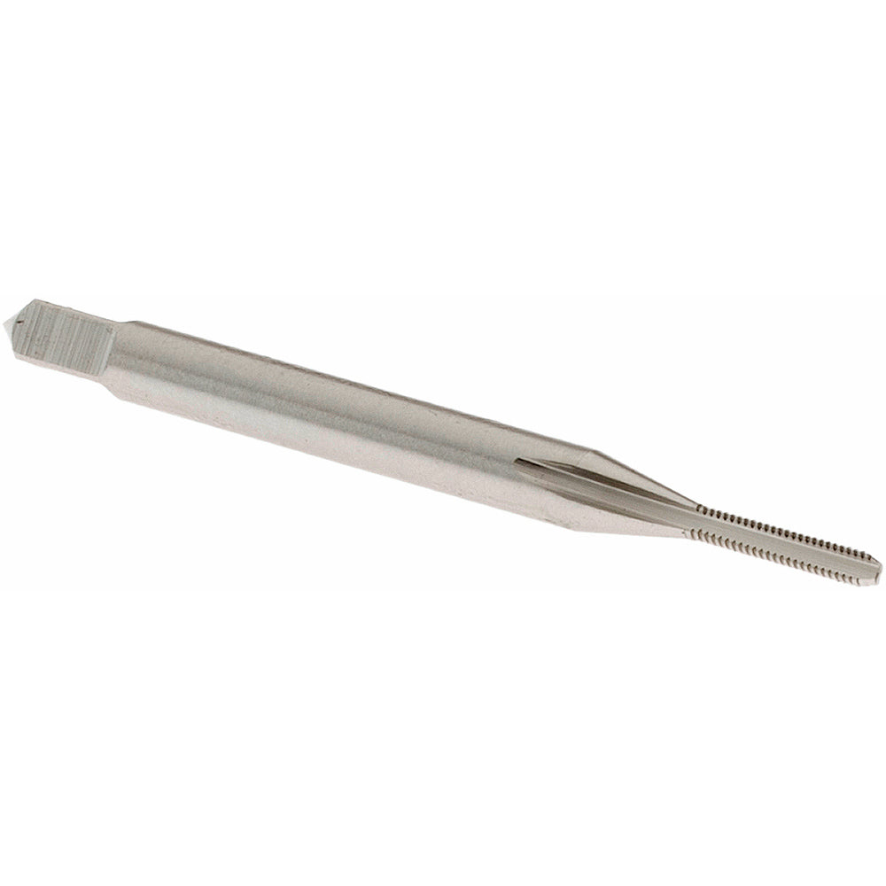 OSG 1010200 Straight Flute Tap #0-80 UNF, 2 Flute, Bottoming Chamfer, 2B Class of Fit, High-Speed Steel, Bright/Uncoated Finish