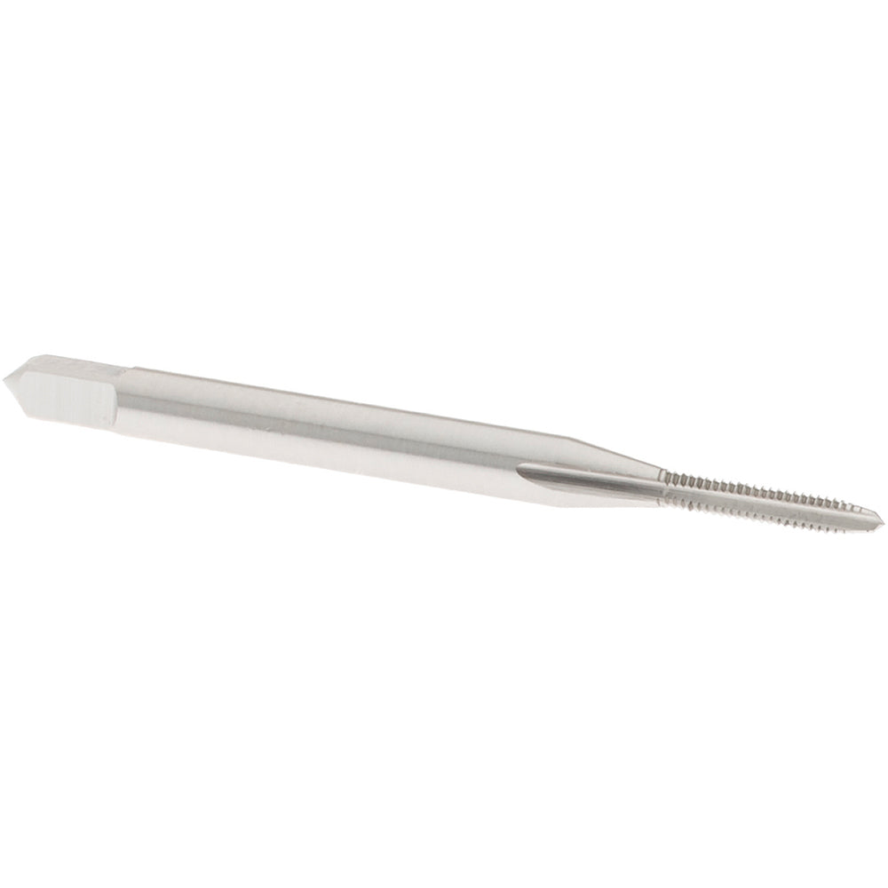 OSG 1010400 Straight Flute Tap #1-64 UNC, 2 Flute, Plug Chamfer, 2B Class of Fit, High-Speed Steel, Bright/Uncoated Finish