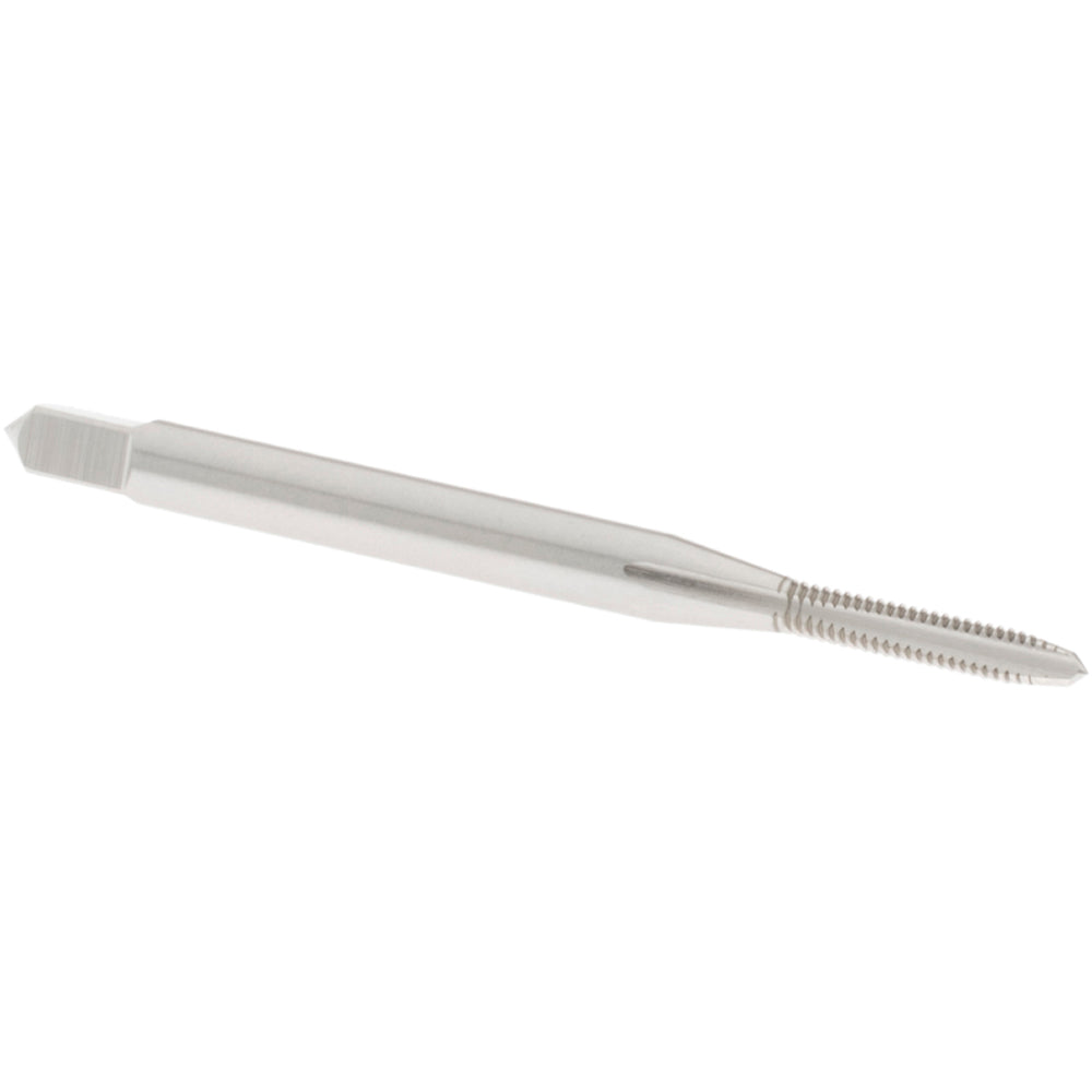 OSG 1065100 Straight Flute Tap #2-56 UNC, 2 Flute, Plug Chamfer, 2B Class of Fit, High-Speed Steel, Bright/Uncoated Finish