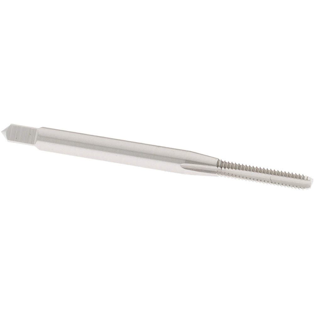 OSG 1011700 Straight Flute Tap #3-48 UNC, 3 Flute, Bottoming Chamfer, 2B Class of Fit, High-Speed Steel, Bright/Uncoated Finish