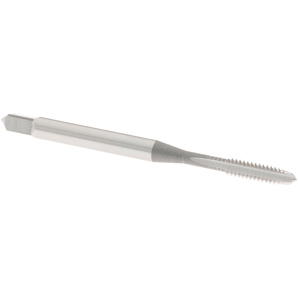 OSG 1012200 Straight Flute Tap #4-40 UNC, 3 Flute, Plug Chamfer, 2B & 3B Class of Fit, High-Speed Steel, Bright/Uncoated Finish