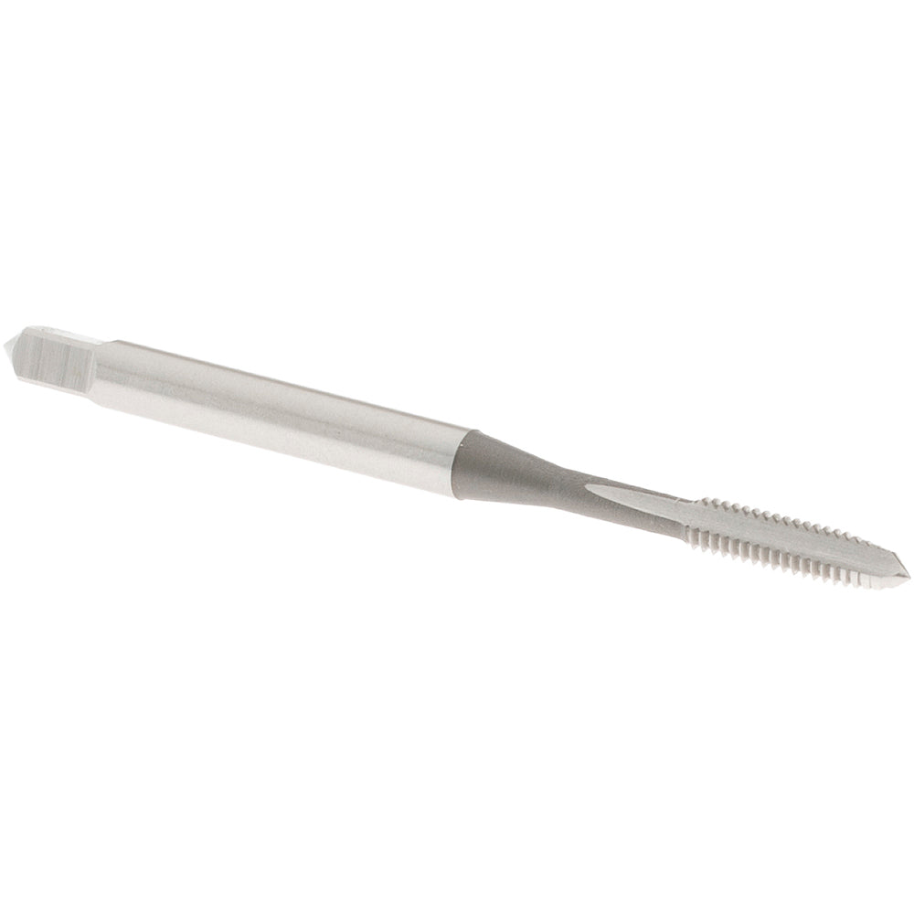 OSG 1012500 Straight Flute Tap #4-48 UNF, 3 Flute, Plug Chamfer, 2B Class of Fit, High-Speed Steel, Bright/Uncoated Finish
