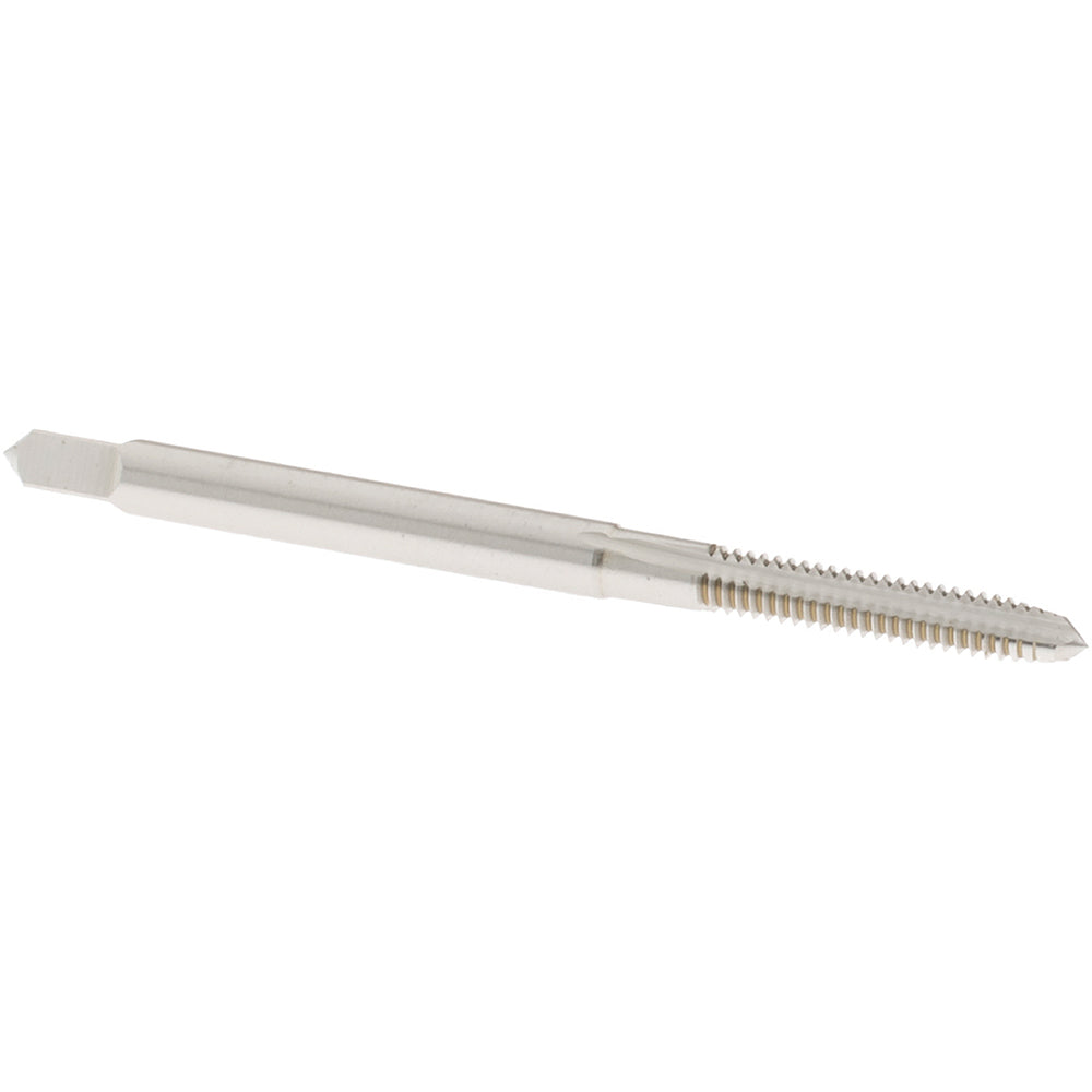 OSG 1013100 Straight Flute Tap #5-40 UNC, 3 Flute, Plug Chamfer, 2B & 3B Class of Fit, High-Speed Steel, Bright/Uncoated Finish