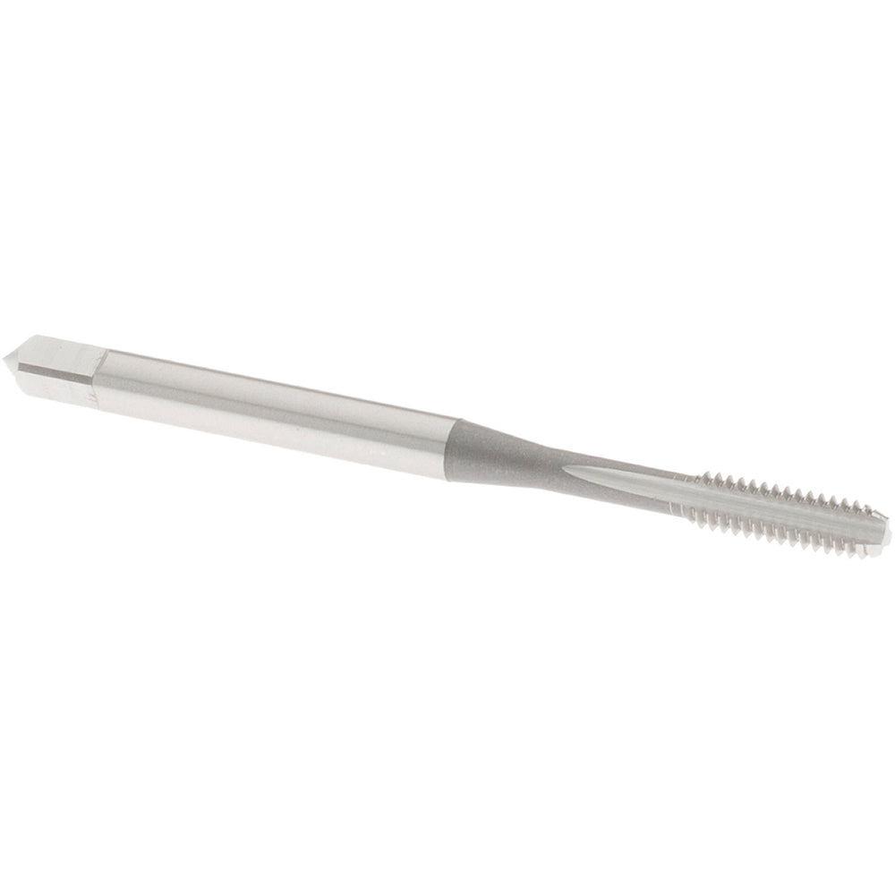 OSG 1013200 Straight Flute Tap #5-40 UNC, 3 Flute, Bottoming Chamfer, 2B & 3B Class of Fit, High-Speed Steel, Bright/Uncoated Finish