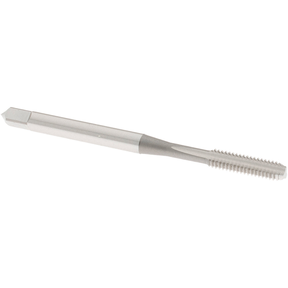 OSG 1014100 Straight Flute Tap #6-40 UNF, 3 Flute, Bottoming Chamfer, 2B & 3B Class of Fit, High-Speed Steel, Bright/Uncoated Finish