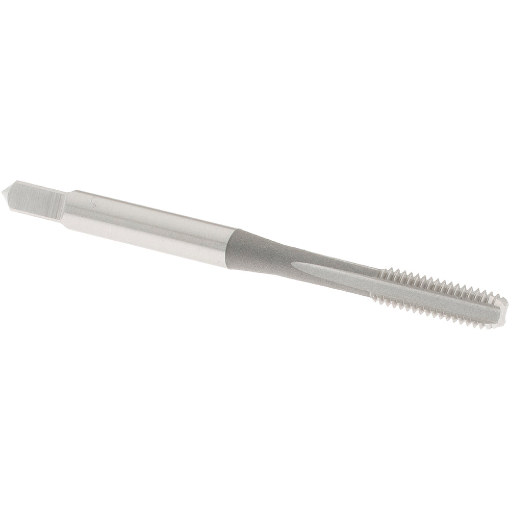 OSG 1014700 Straight Flute Tap #8-36 UNF, 4 Flute, Bottoming Chamfer, 2B & 3B Class of Fit, High-Speed Steel, Bright/Uncoated Finish