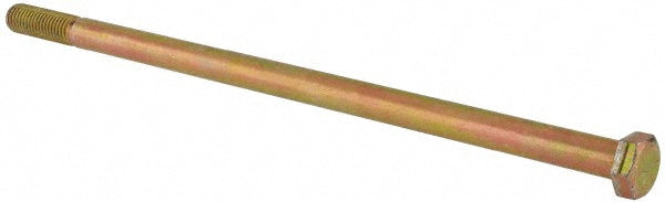 KANEBRIDGE CO. 62224CH8O Hex Head Cap Screw 5/8-11 x 14", Grade 8 Steel, Zinc Yellow Dichromate Finish