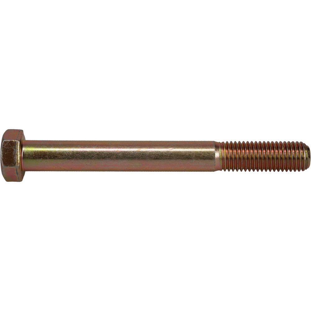 HHCS Made In USA 39186 Hex Head Cap Screw 3/4-10, 7" Length Under Head, Grade 8 Steel, Yellow Zinc Dichromate Finish