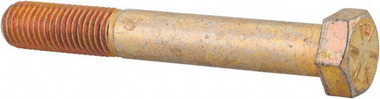 HHCS Made In USA MSC39183 Hex Head Cap Screw 3/4-10 x 5-1/2", Grade 8 Steel, Zinc Yellow Dichromate Finish