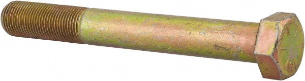 HHCS Made In USA MSC39484 Hex Head Cap Screw 3/4-16 x 6", Grade 8 Steel, Zinc Yellow Dichromate Finish