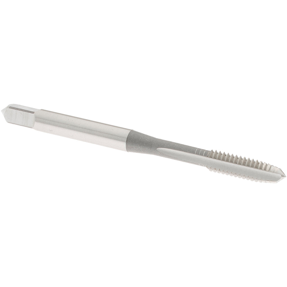 OSG 1050100 Straight Flute Tap #8-32 UNC, 3 Flute, Plug Chamfer, 2B Class of Fit, High-Speed Steel, Bright/Uncoated Finish
