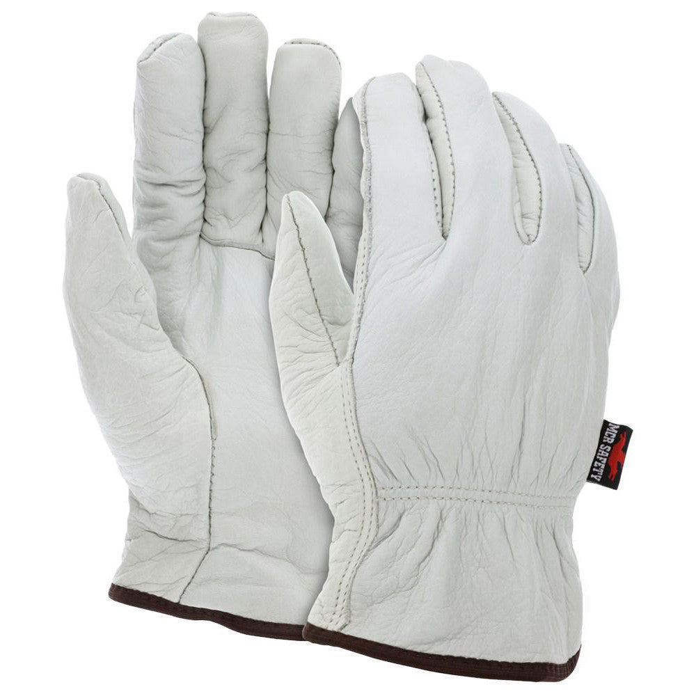 MCR Safety 3250M Work Gloves MemphisÂ® 3250, Size Medium, Fleece Lined, Cowhide Leather, General Purpose