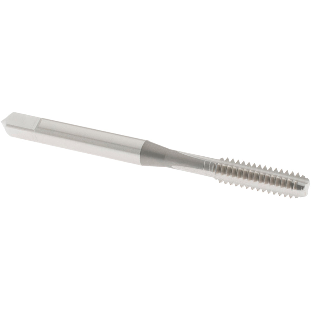 OSG 1050800 Straight Flute Tap #10-24 UNC, 3 Flute, Bottoming Chamfer, 2B & 3B Class of Fit, High-Speed Steel, Bright/Uncoated Finish