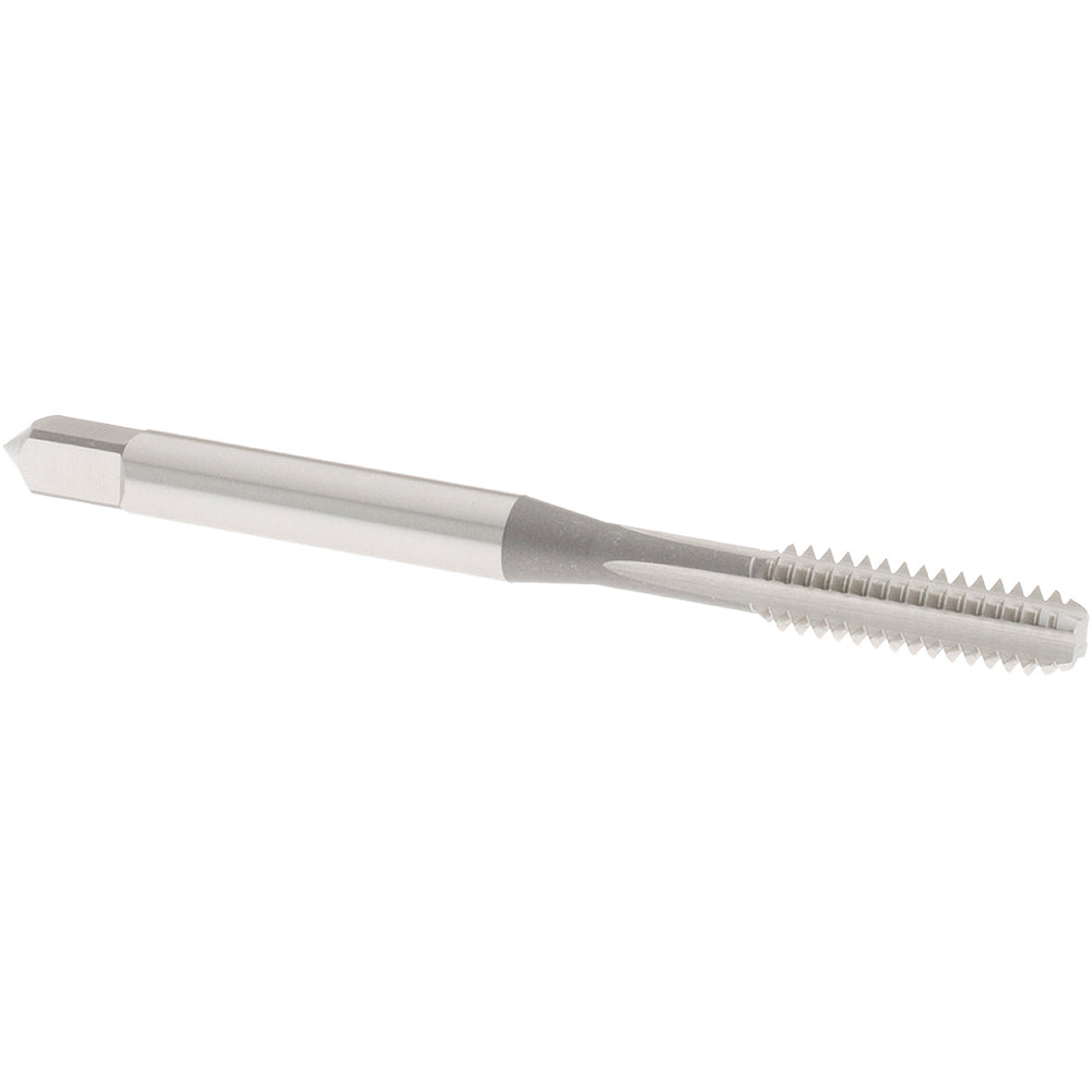 OSG 1025000 Straight Flute Tap #10-24 UNC, 4 Flute, Bottoming Chamfer, 2B & 3B Class of Fit, High-Speed Steel, Bright/Uncoated Finish
