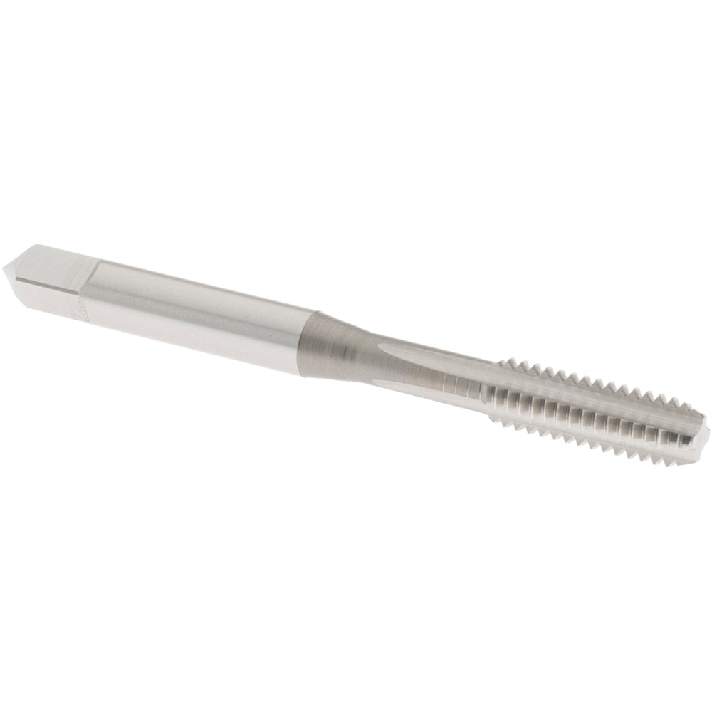 OSG 1025600 Straight Flute Tap #12-24 UNC, 4 Flute, Bottoming Chamfer, 2B & 3B Class of Fit, High-Speed Steel, Bright/Uncoated Finish