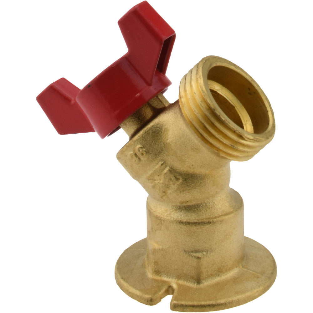 B&K Mueller 108-053HN 1/2" Pipe, Brass Sillcock