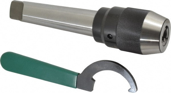 Jacobs 31410 Drill Chuck 3/64 to 1/2" Capacity, Integral Shank Mount, 4MT