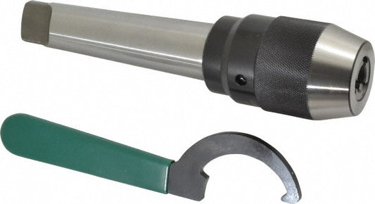 Jacobs 31410 Drill Chuck 3/64 to 1/2" Capacity, Integral Shank Mount, 4MT