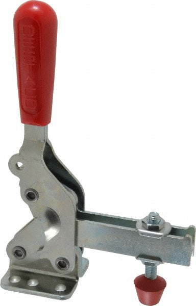 De-Sta-Co 2007-U Manual Hold-Down Toggle Clamp Vertical, 1000.00 lb Capacity, U-Bar, Flanged Base
