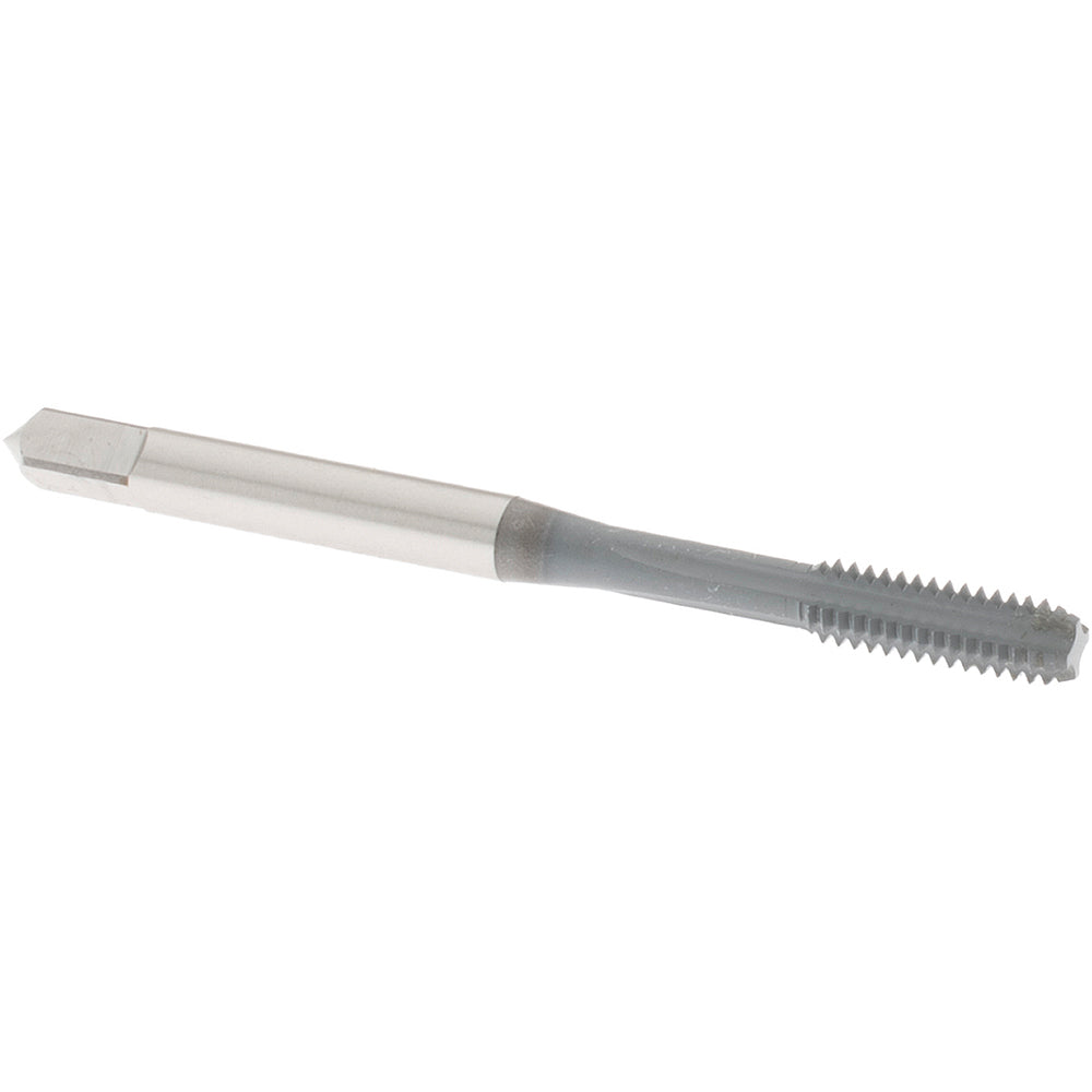 OSG 1014402 Straight Flute Tap #8-32 UNC, 4 Flute, Bottoming Chamfer, 3B Class of Fit, High-Speed Steel