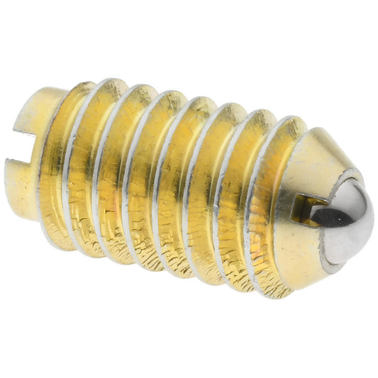 Gibraltar 10013P-G Threaded Ball Plunger 5/16-18, 0.156" Ball Dia, 37/64" Body Length, 0.04" Max Ball Reach