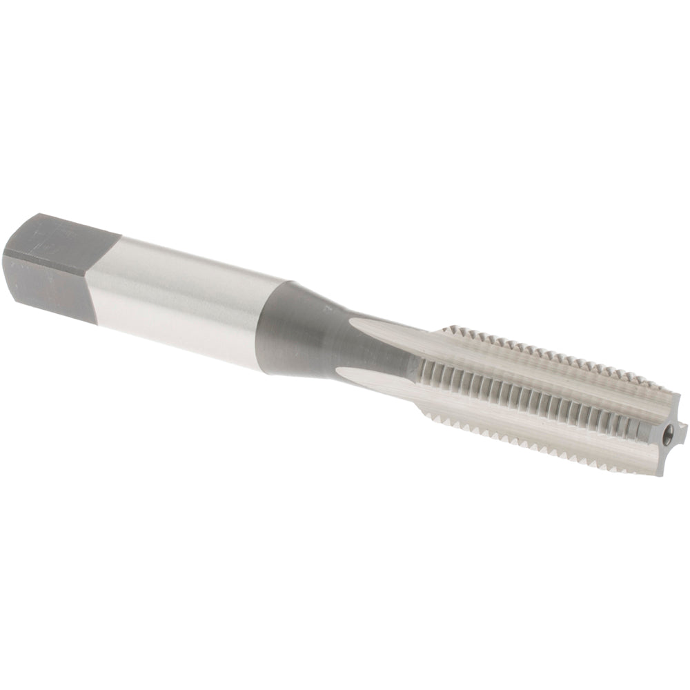 OSG 1121600 Straight Flute Tap 3/8-24 UNF, 4 Flute, Plug Chamfer, 3B Class of Fit, High-Speed Steel, Bright/Uncoated Finish